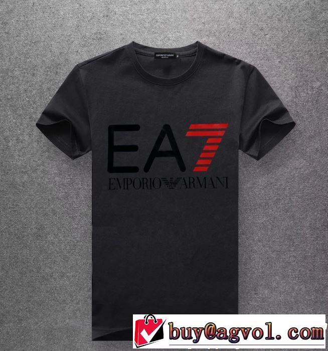 優しげ人気アイテム 2019年春夏のトレンドアイテム ARMANI アルマーニ 多色可選 半袖Tシャツ