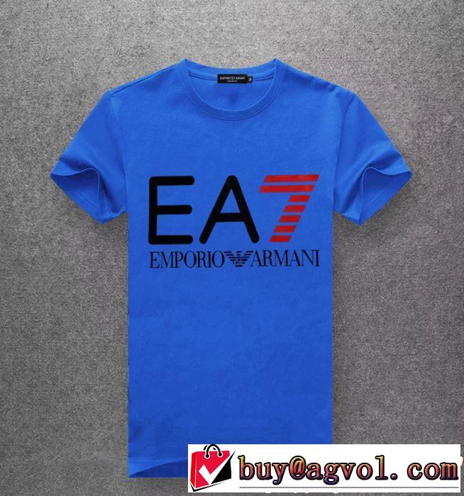 優しげ人気アイテム 2019年春夏のトレンドアイテム ARMANI アルマーニ 多色可選 半袖Tシャツ