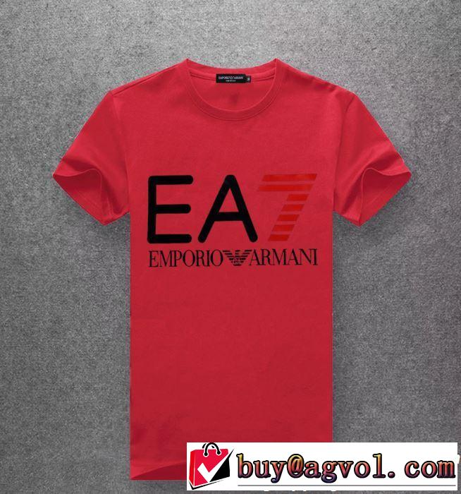 優しげ人気アイテム 2019年春夏のトレンドアイテム ARMANI アルマーニ 多色可選 半袖Tシャツ