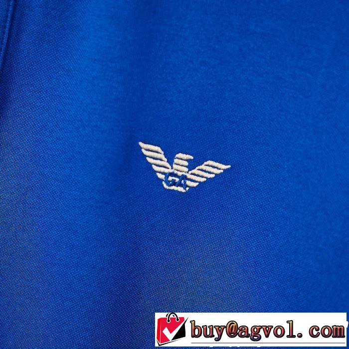 ARMANI アルマーニ 半袖Tシャツ 3色可選 2019年春夏のトレンドアイテム 抜け感のある夏着物
