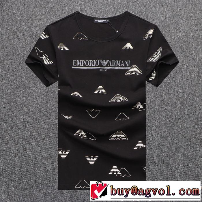 おすすめな大人のトレンド ARMANI アルマーニ 半袖Tシャツ 3色可選 【2019春夏】最新コレクション