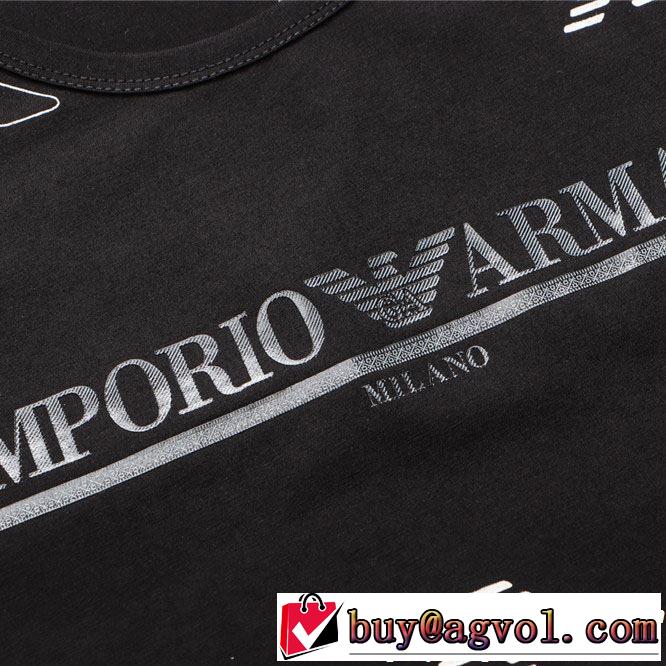 おすすめな大人のトレンド ARMANI アルマーニ 半袖Tシャツ 3色可選 【2019春夏】最新コレクション