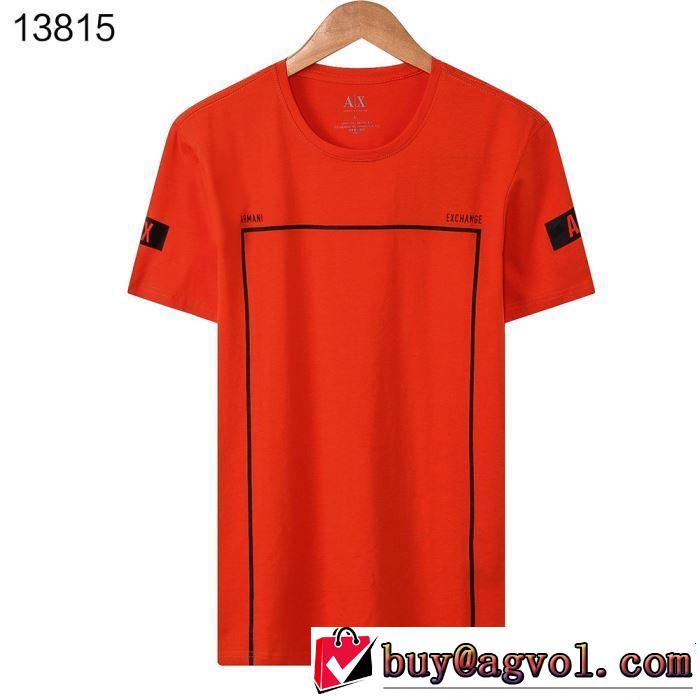 半袖Tシャツ 4色可選 春色の最旬の人気アイテム 2019春夏トレンドアイテム ARMANI アルマーニ