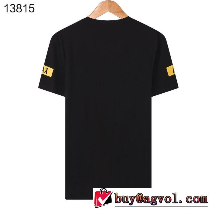 半袖Tシャツ 4色可選 春色の最旬の人気アイテム 2019春夏トレンドアイテム ARMANI アルマーニ