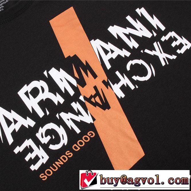 ARMANI アルマーニ 半袖Tシャツ 4色可選 今期のトレンド定番アイテム 2019SSのトレンド商品