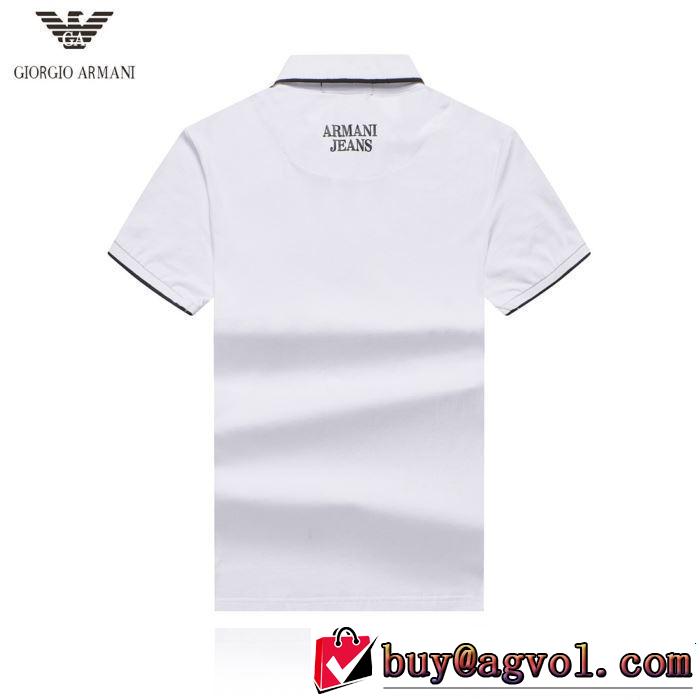 最もクラシックなタイプ ARMANI アルマーニ 半袖Tシャツ 2色可選 《2019年》今、注目のストリート
