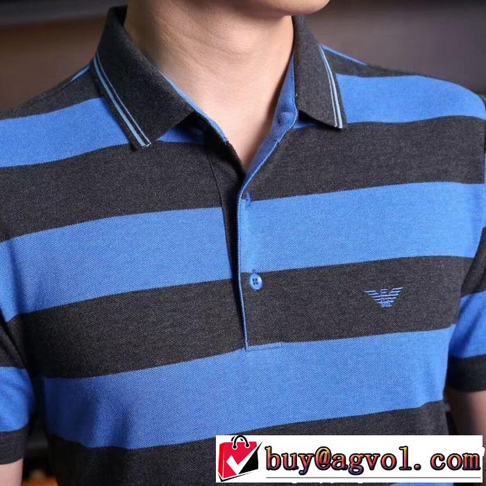 ARMANI アルマーニ 半袖Tシャツ 3色可選 最新のトレンドブランド人気的 2019春夏トレンドアイテム