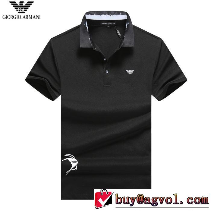 新作コレクションを見る 【2019春夏】最新コレクション ARMANI アルマーニ 半袖Tシャツ 2色可選