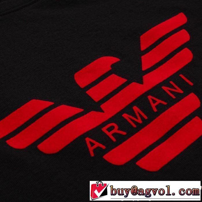2019春夏の大注目トレンド 人気ストリートブランド新品 ARMANI アルマーニ 半袖Tシャツ 3色可選