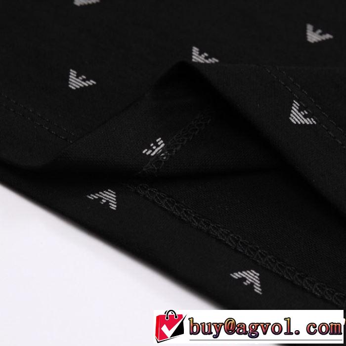 半袖Tシャツ 3色可選 2019春夏は人気定番 リラックススタイルが実現 鮮度が手に入る ARMANI アルマーニ
