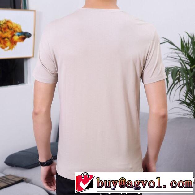 ARMANI アルマーニ 半袖Tシャツ 3色可選 素敵なスタイルで夏の定番 2019年春夏のトレンドアイテム