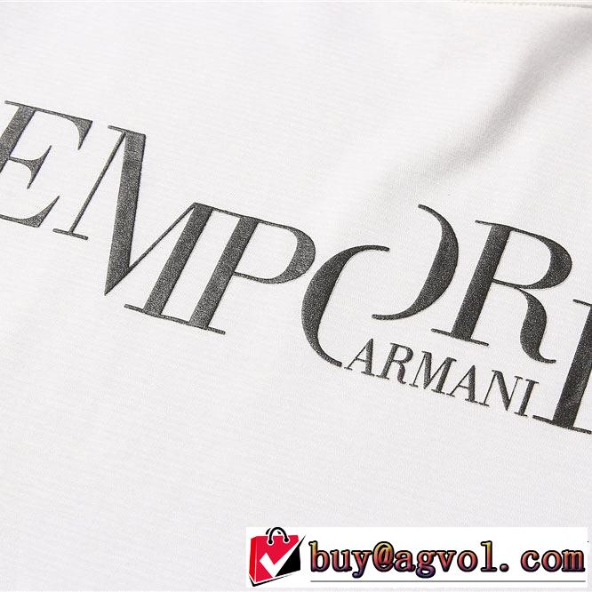 半袖Tシャツ 3色可選 今から夏まで活躍する ARMANI アルマーニ  2019春夏のトレンド新商品
