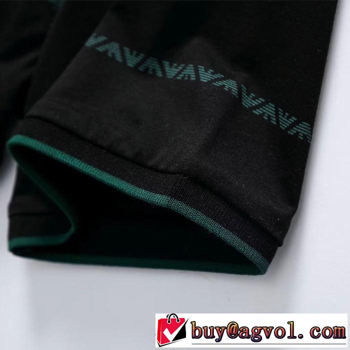 アルマーニ2019春夏人気トレンドアイテム  ARMANI  Tシャツ/半袖 暑い季節も大活躍  4色可選