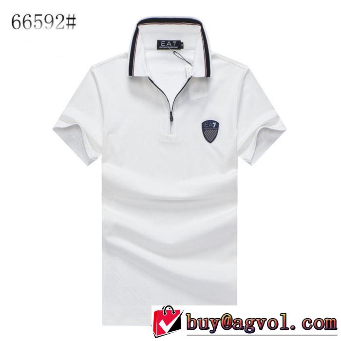 今流行のストリート上品 アルマーニ 3色可選  ARMANI 2019春夏のトレンド新商品  Tシャツ/半袖