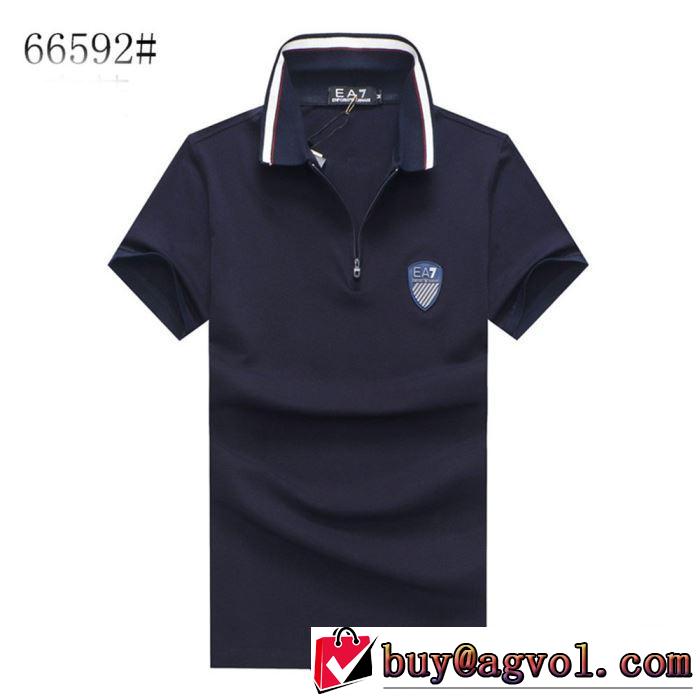 今流行のストリート上品 アルマーニ 3色可選  ARMANI 2019春夏のトレンド新商品  Tシャツ/半袖
