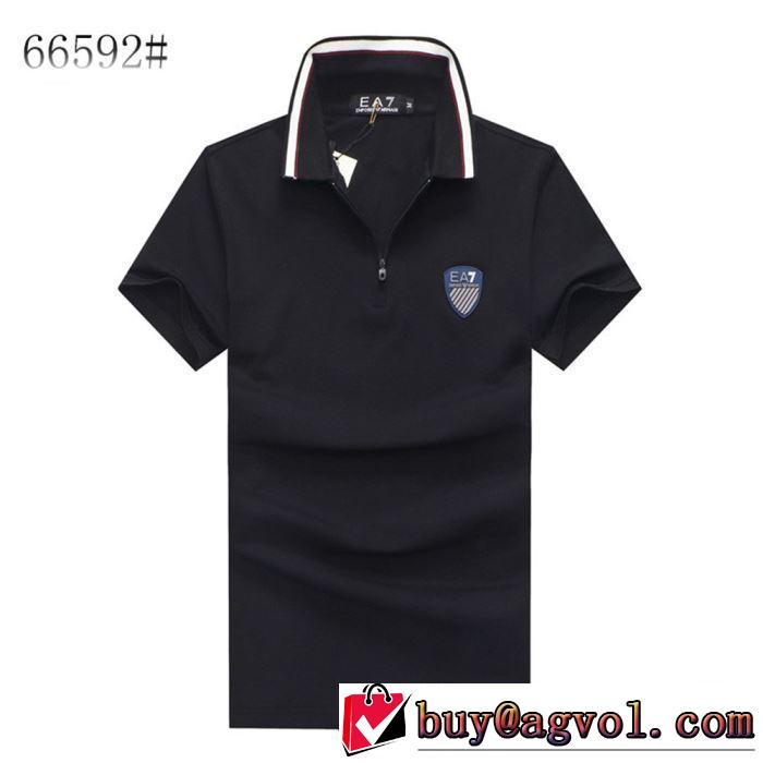今流行のストリート上品 アルマーニ 3色可選  ARMANI 2019春夏のトレンド新商品  Tシャツ/半袖