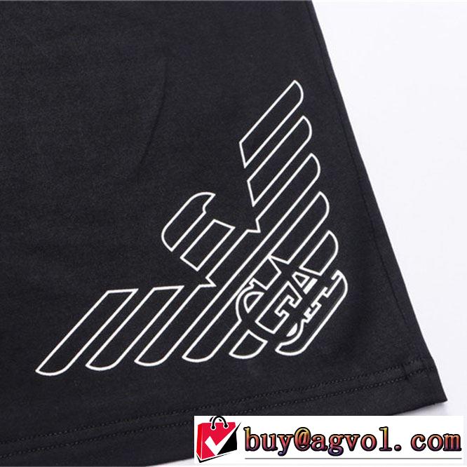今流行のストリート上品 アルマーニ 3色可選  ARMANI 2019春夏のトレンド新商品  Tシャツ/半袖