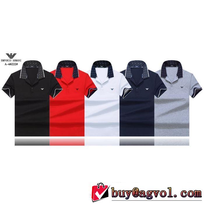 多色可選 アルマーニ2019春夏人気トレンドアイテム  ARMANI 今期注目のブランドトレンド Tシャツ/半袖