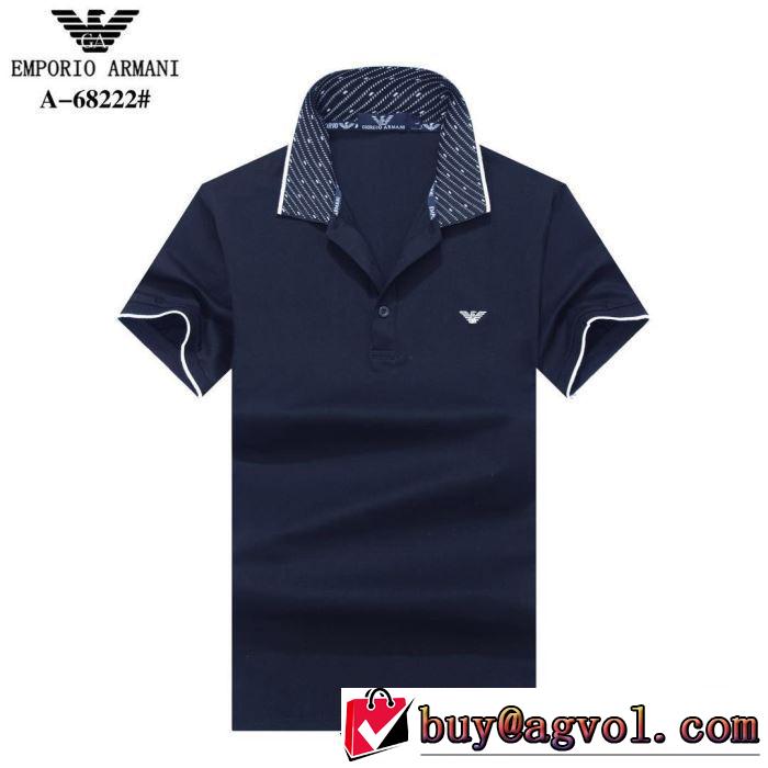 多色可選 アルマーニ2019春夏人気トレンドアイテム  ARMANI 今期注目のブランドトレンド Tシャツ/半袖