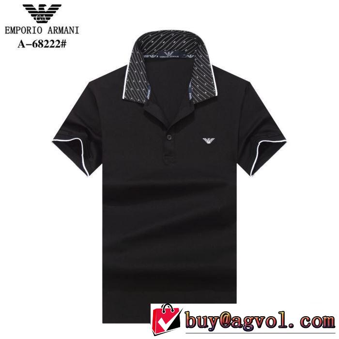 多色可選 アルマーニ2019春夏人気トレンドアイテム  ARMANI 今期注目のブランドトレンド Tシャツ/半袖