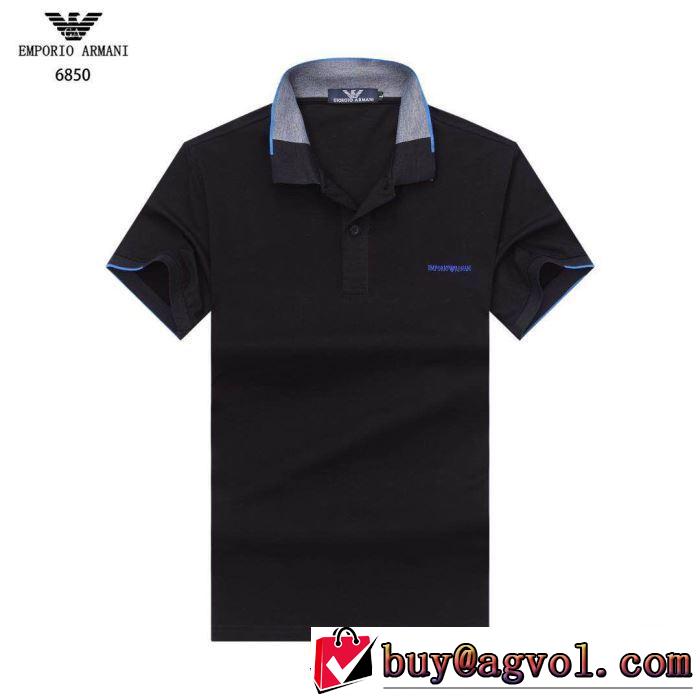 多色可選 2019春夏のトレンド新商品 アルマーニ 元気な印象のコーデARMANI  Tシャツ/半袖