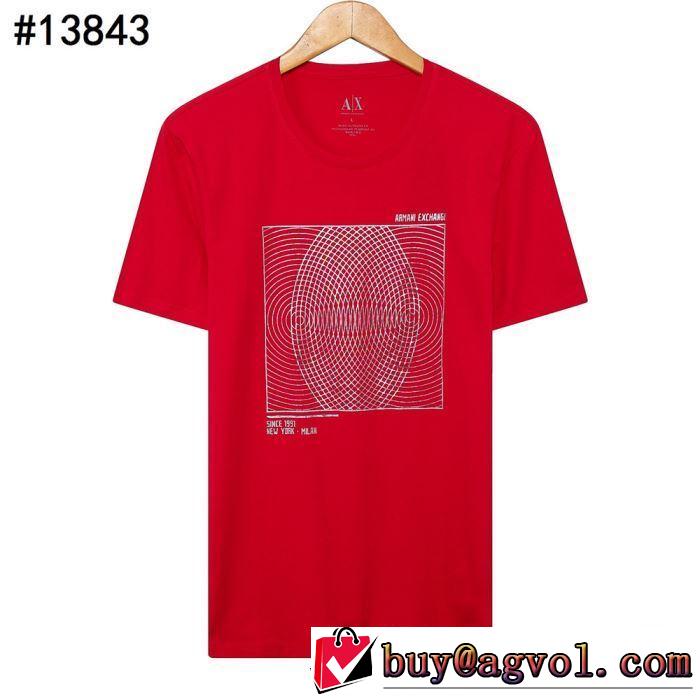 素敵カジュアルの春夏コレクション Tシャツ/半袖 【2019年】夏のファッション 3色可選 アルマーニ ARMANI