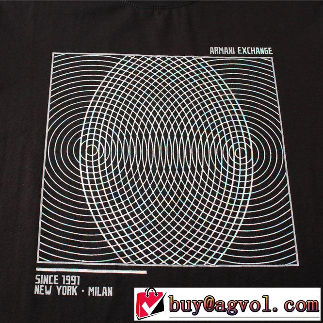 素敵カジュアルの春夏コレクション Tシャツ/半袖 【2019年】夏のファッション 3色可選 アルマーニ ARMANI