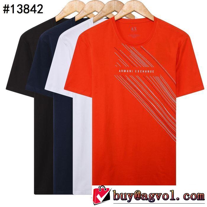 特に夏は人気アイテム Tシャツ/半袖  4色可選アルマーニ ARMANI  2019年春夏シーズンの人気