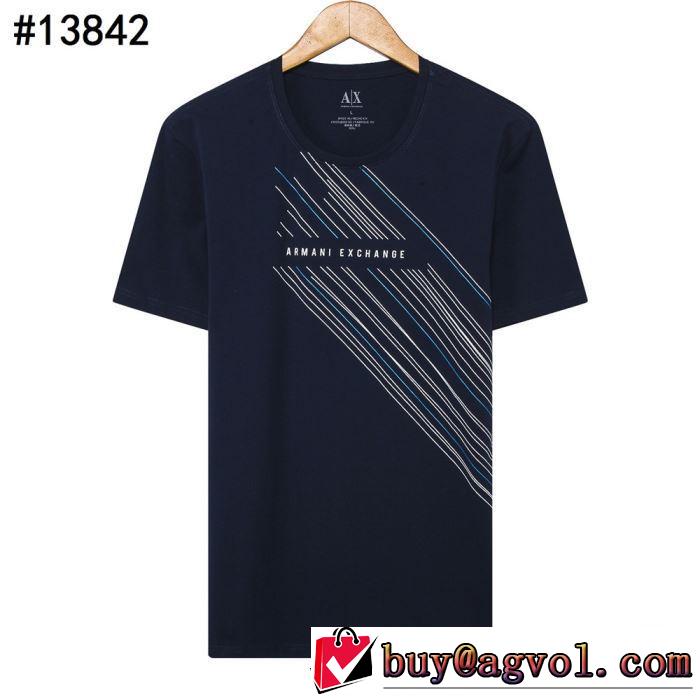 特に夏は人気アイテム Tシャツ/半袖  4色可選アルマーニ ARMANI  2019年春夏シーズンの人気