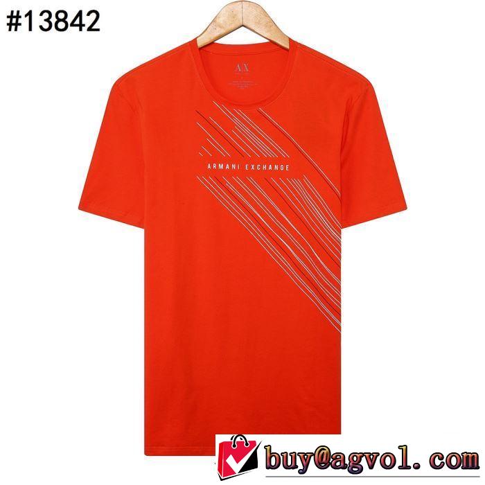 特に夏は人気アイテム Tシャツ/半袖  4色可選アルマーニ ARMANI  2019年春夏シーズンの人気
