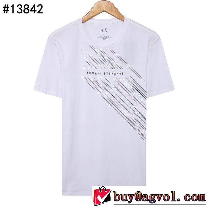 特に夏は人気アイテム Tシャツ/半袖  4色可選アルマーニ ARMANI  2019年春夏シーズンの人気