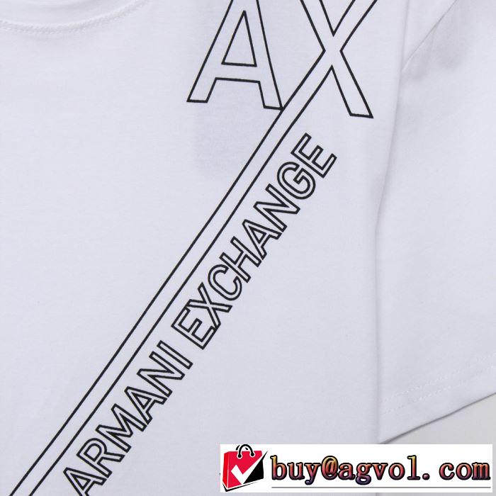 最も目立ったブランド新品 アルマーニ ARMANI 2019年春夏シーズンの人気 4色可選   Tシャツ/半袖