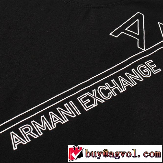 最も目立ったブランド新品 アルマーニ ARMANI 2019年春夏シーズンの人気 4色可選   Tシャツ/半袖