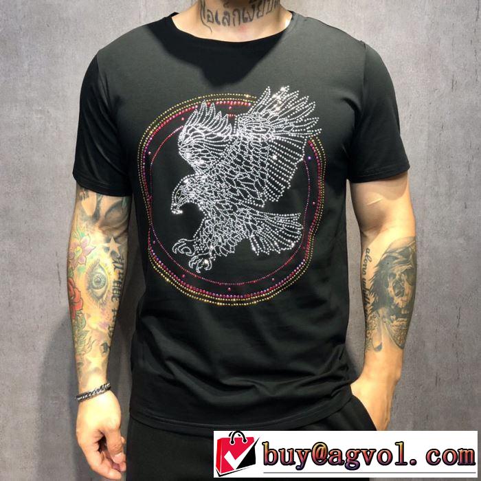 2019年夏の一押しファッションアイテム  2色可選 アルマーニ 海外セレブは大人気 ARMANI  Tシャツ/半袖