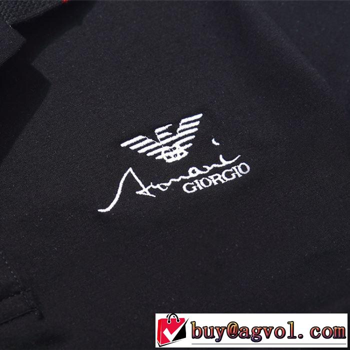 半袖Tシャツ リラックススタイルが実現 アルマーニ ARMANI 大人っぽく見せ新作 多色可選 2019年最新ファッション