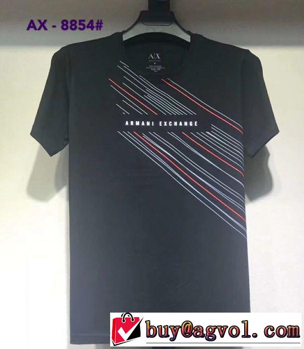 アルマーニ ARMANIリラックス感のあるゆったり 半袖Tシャツ 2019夏ファション新品 多色可選 春夏のトレンドアイテム