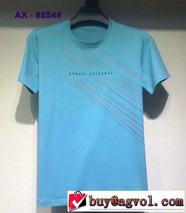 アルマーニ ARMANIリラックス感のあるゆったり 半袖Tシャツ 2019夏ファション新品 多色可選 春夏のトレンドアイテム