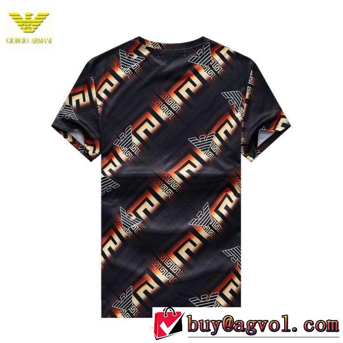 春夏のトレンドアイテム アルマーニ ARMANI 大人カジュアル夏ファッション2019半袖Tシャツ 抜け感のあるキレイめ