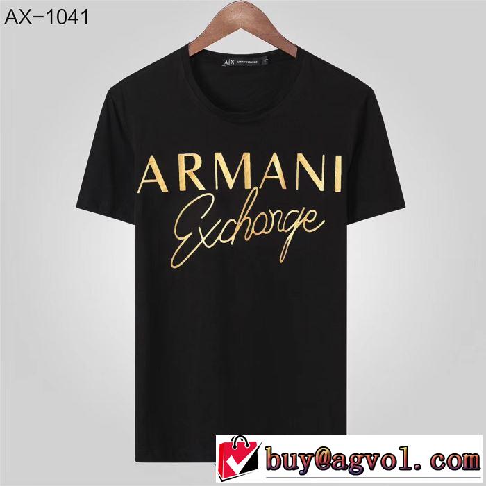 多色可選 風通しの良いフレア アルマーニ ARMANI 高級感が好評です半袖Tシャツ 多色可選2019春夏も引き続き人気セール