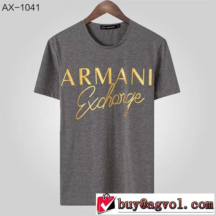 多色可選 風通しの良いフレア アルマーニ ARMANI 高級感が好評です半袖Tシャツ 多色可選2019春夏も引き続き人気セール