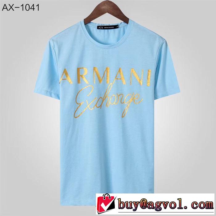 多色可選 風通しの良いフレア アルマーニ ARMANI 高級感が好評です半袖Tシャツ 多色可選2019春夏も引き続き人気セール