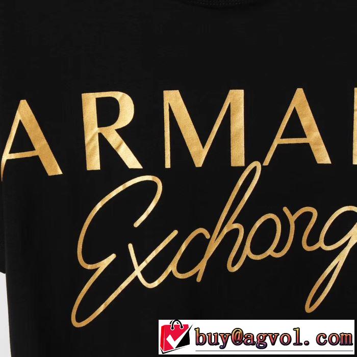 多色可選 風通しの良いフレア アルマーニ ARMANI 高級感が好評です半袖Tシャツ 多色可選2019春夏も引き続き人気セール