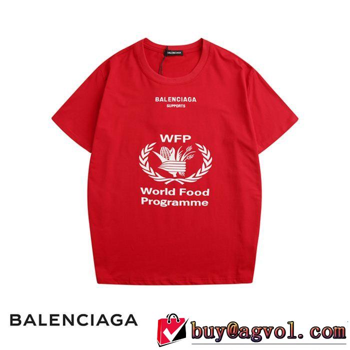 BALENCIAGA バレンシアガ 半袖Tシャツ 4色可選 る春夏おすすめの人気商品 ちょっと大人の印象