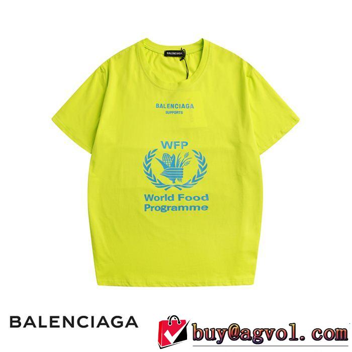 BALENCIAGA バレンシアガ 半袖Tシャツ 4色可選 る春夏おすすめの人気商品 ちょっと大人の印象
