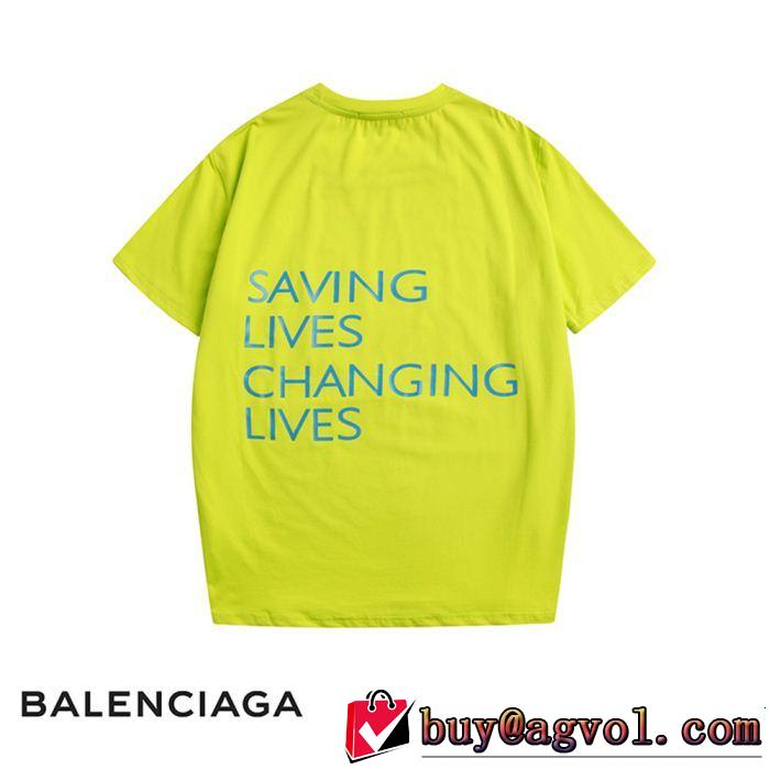 BALENCIAGA バレンシアガ 半袖Tシャツ 4色可選 る春夏おすすめの人気商品 ちょっと大人の印象