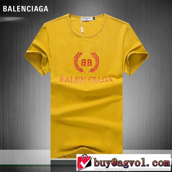 今年の正解大人気新作 季節感をプラス人気商品 2019 BALENCIAGA バレンシアガ 半袖Tシャツ 3色可選