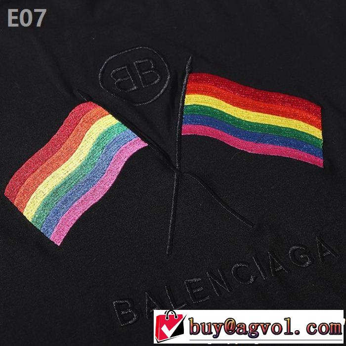 ぐっと鮮度がアップ Tシャツ/ティーシャツ こなれ感を引き立たせ バレンシアガ BALENCIAGA 2色可選