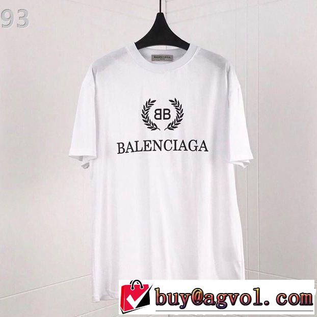 多色可選 2019即旬な装いに Tシャツ/ティーシャツ  夏にぴったり限定アイテム バレンシアガ BALENCIAGA