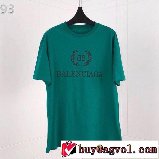 多色可選 2019即旬な装いに Tシャツ/ティーシャツ  夏にぴったり限定アイテム バレンシアガ BALENCIAGA