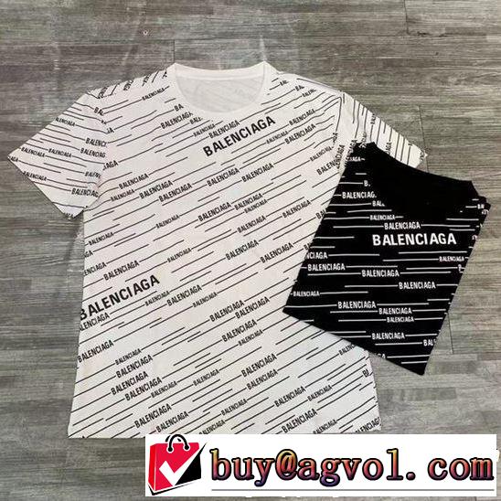  バレンシアガ BALENCIAGA  今シーズン人気のアイテム  Tシャツ/ティーシャツ 2色可選季節感をプラス人気商品